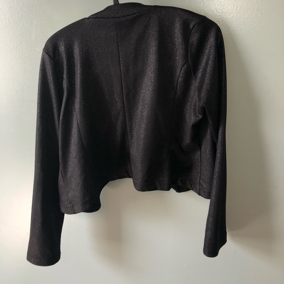 Sparkly Black Blazer - Picture 2 of 2
